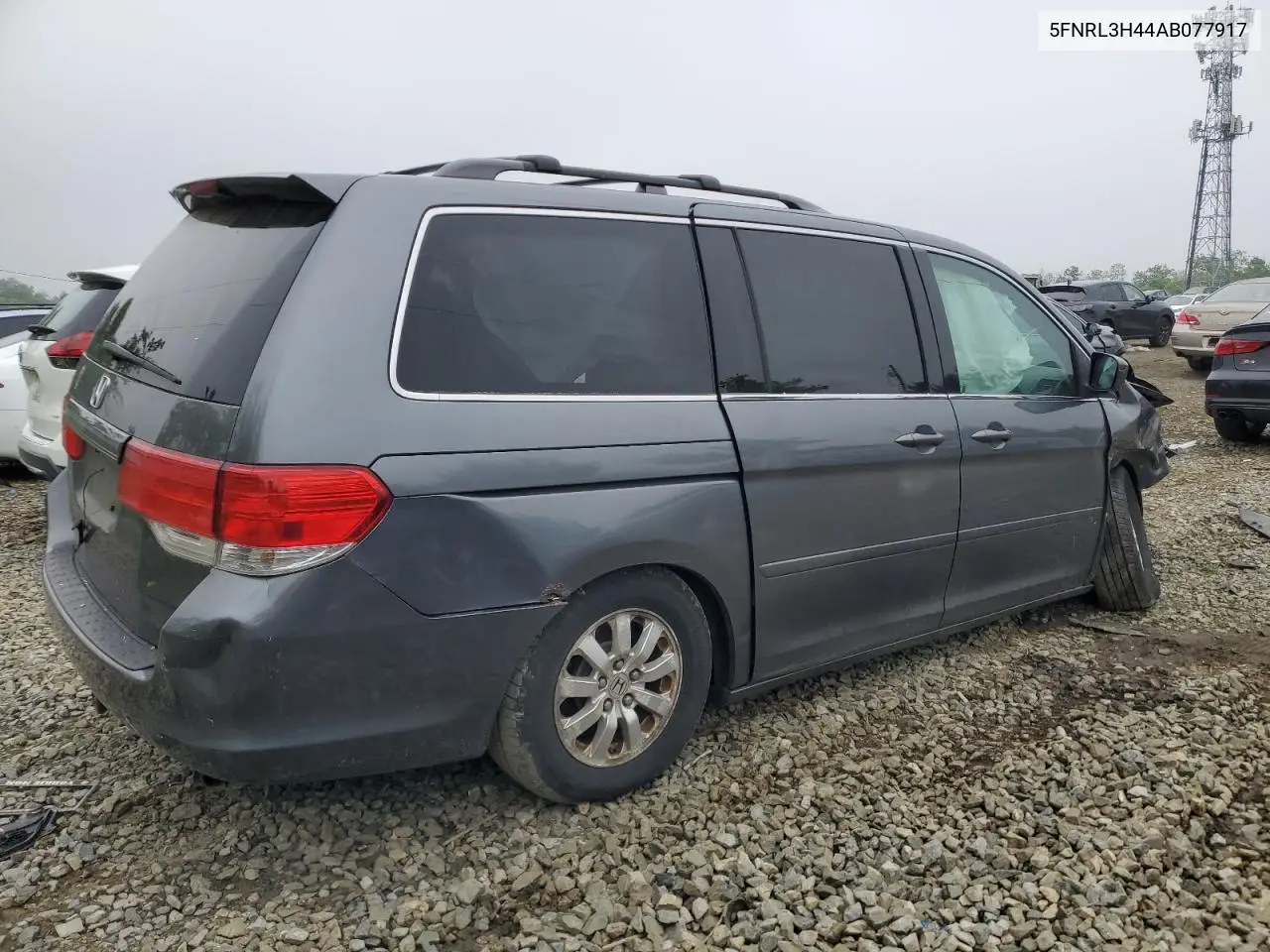 2010 Honda Odyssey Ex VIN: 5FNRL3H44AB077917 Lot: 56162825