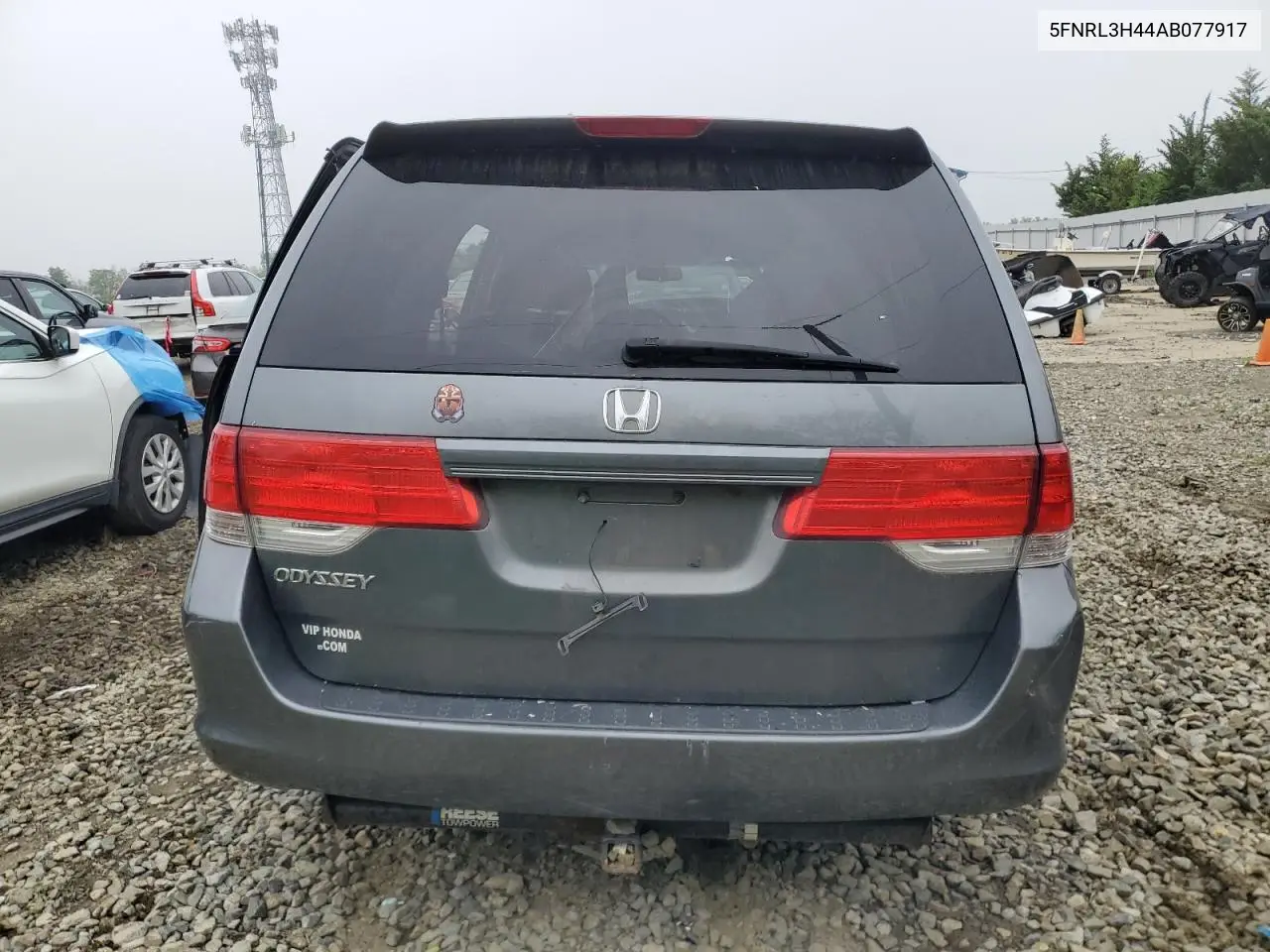 2010 Honda Odyssey Ex VIN: 5FNRL3H44AB077917 Lot: 56162825