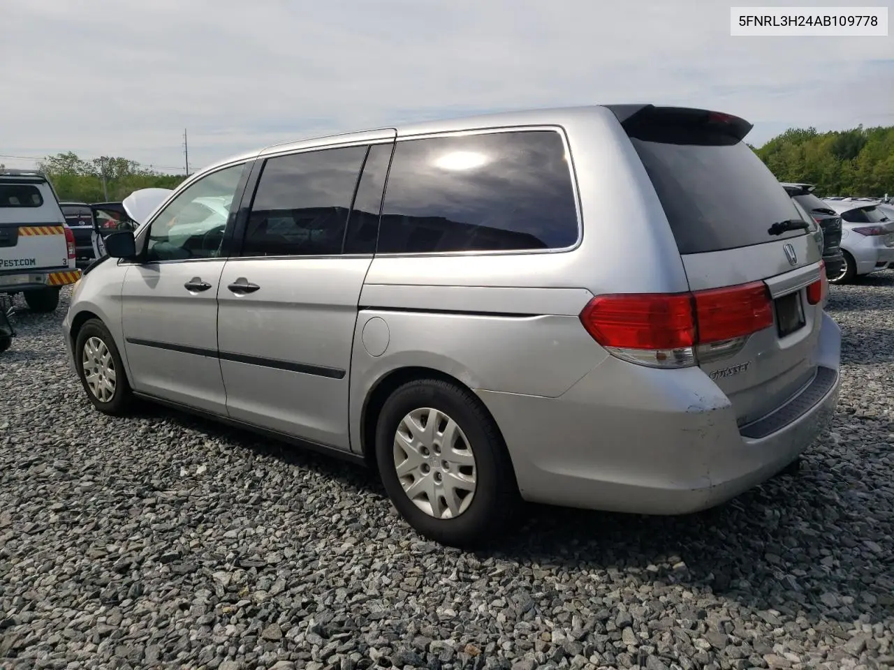 2010 Honda Odyssey Lx VIN: 5FNRL3H24AB109778 Lot: 56211455