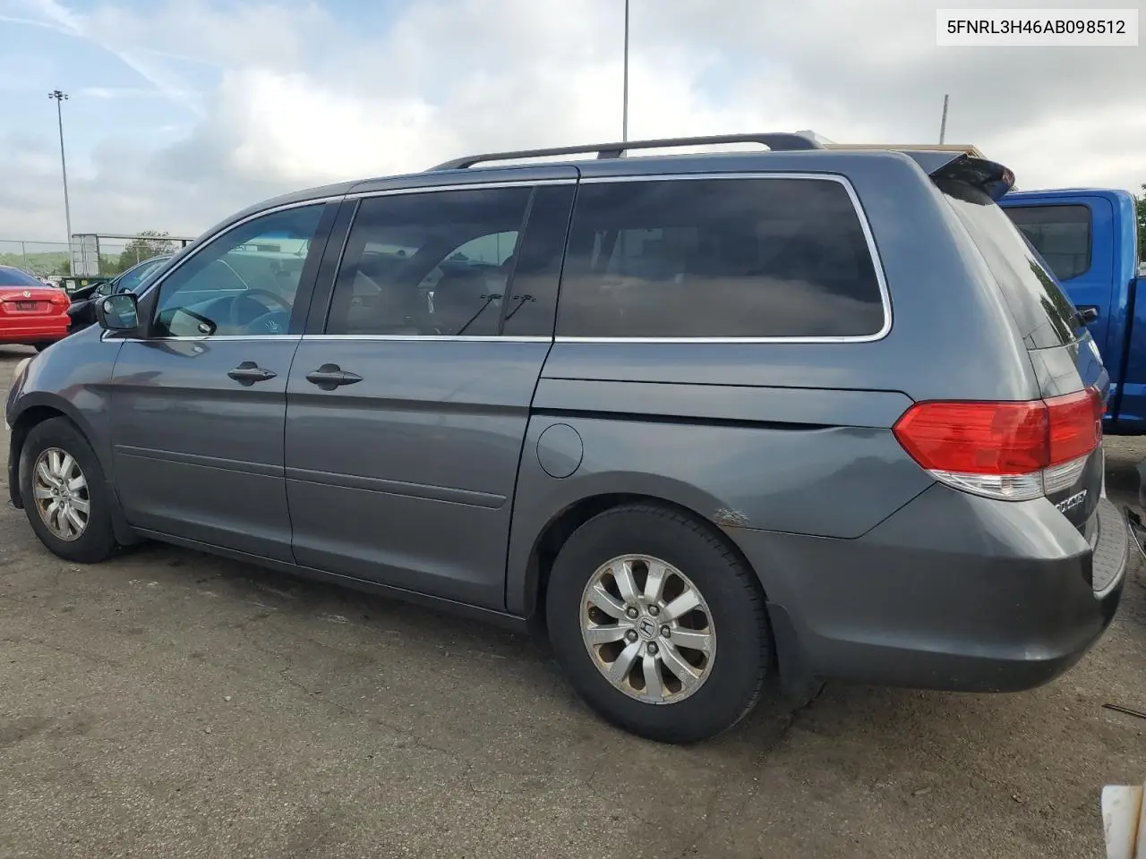 2010 Honda Odyssey Ex VIN: 5FNRL3H46AB098512 Lot: 56481655