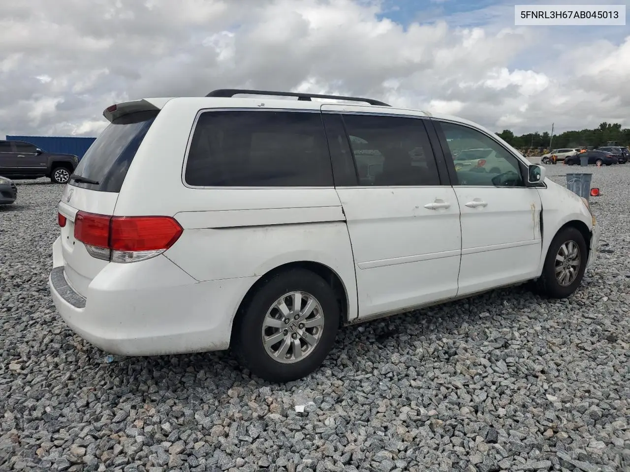 2010 Honda Odyssey Exl VIN: 5FNRL3H67AB045013 Lot: 56686655
