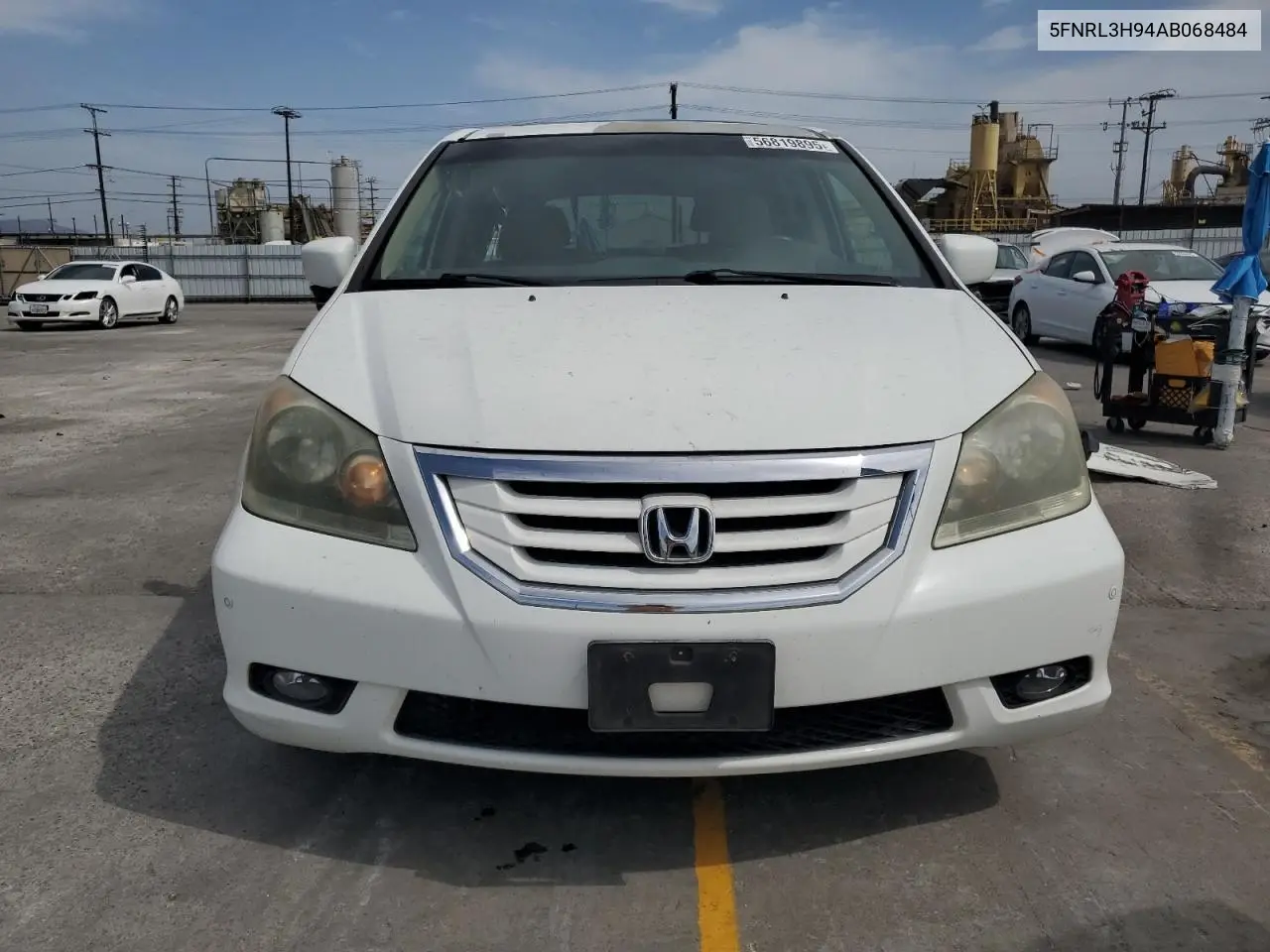 2010 Honda Odyssey Touring VIN: 5FNRL3H94AB068484 Lot: 56819895