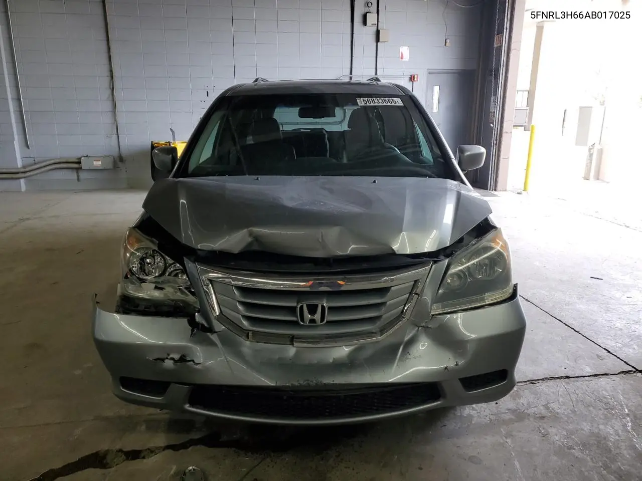 2010 Honda Odyssey Exl VIN: 5FNRL3H66AB017025 Lot: 56833665