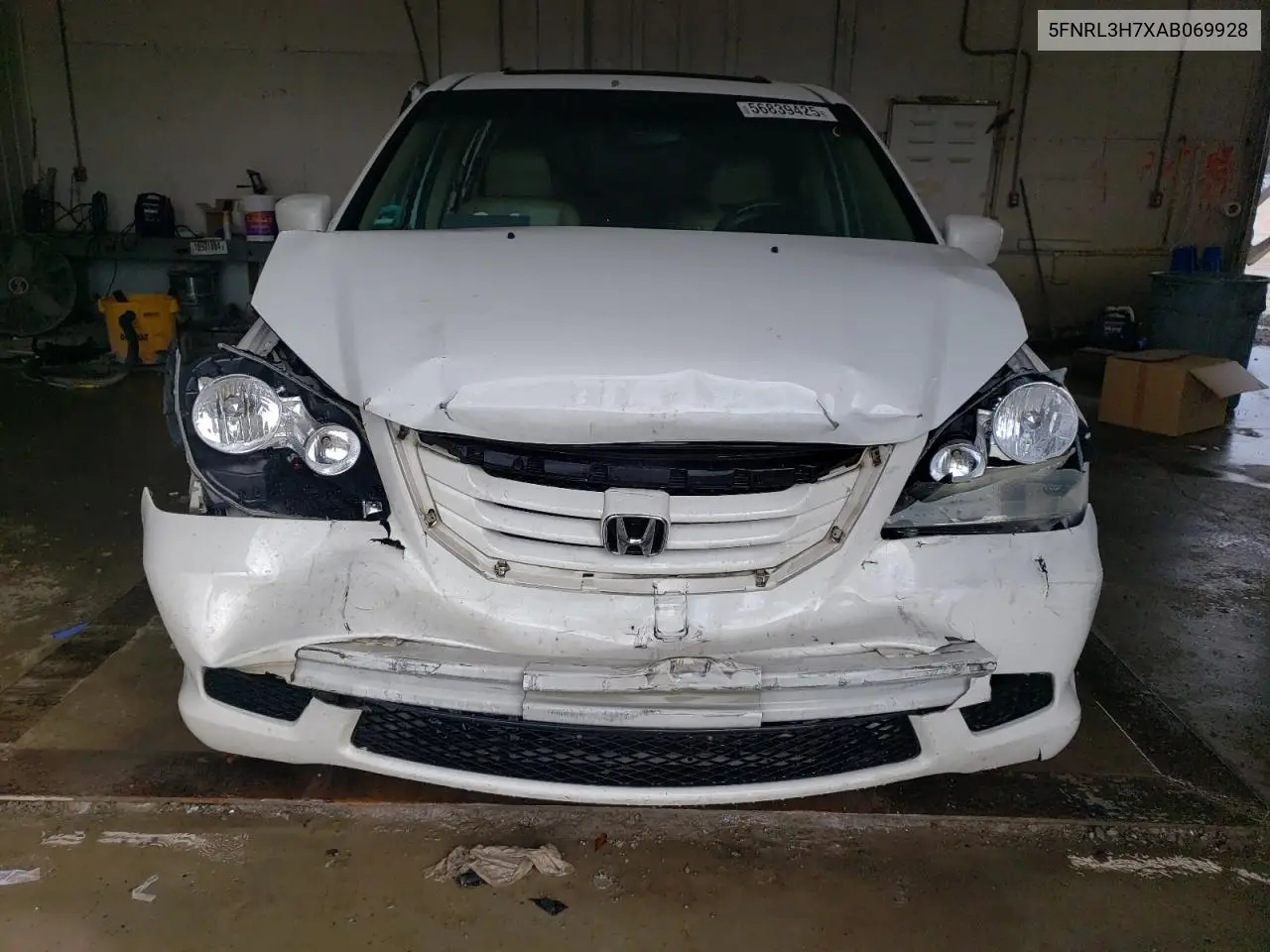 2010 Honda Odyssey Exl VIN: 5FNRL3H7XAB069928 Lot: 56839425