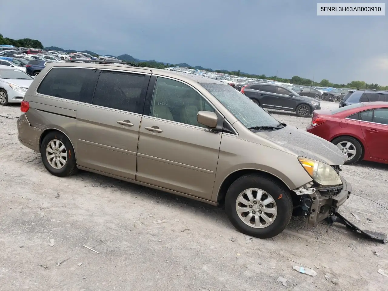 2010 Honda Odyssey Exl VIN: 5FNRL3H63AB003910 Lot: 61540925
