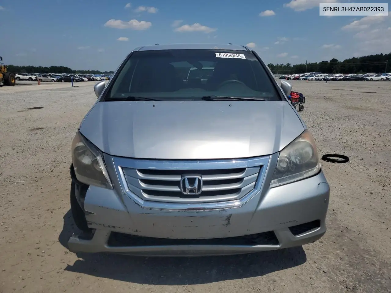 2010 Honda Odyssey Ex VIN: 5FNRL3H47AB022393 Lot: 61956845