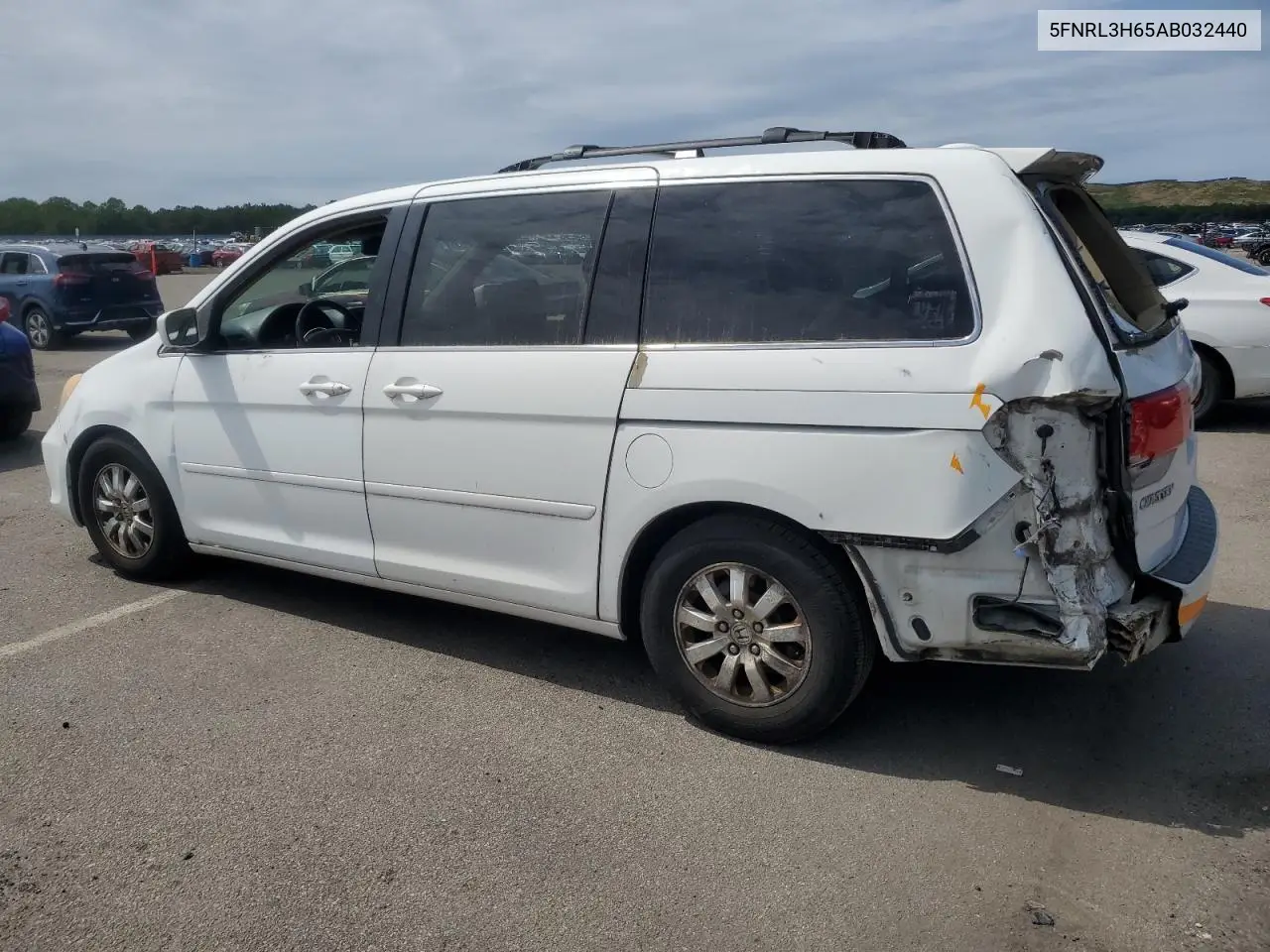 2010 Honda Odyssey Exl VIN: 5FNRL3H65AB032440 Lot: 61971135