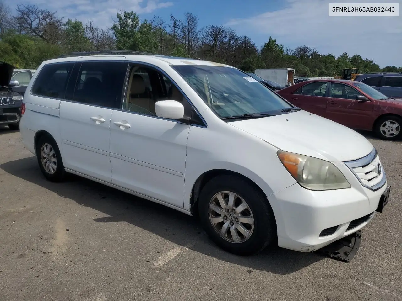 2010 Honda Odyssey Exl VIN: 5FNRL3H65AB032440 Lot: 61971135