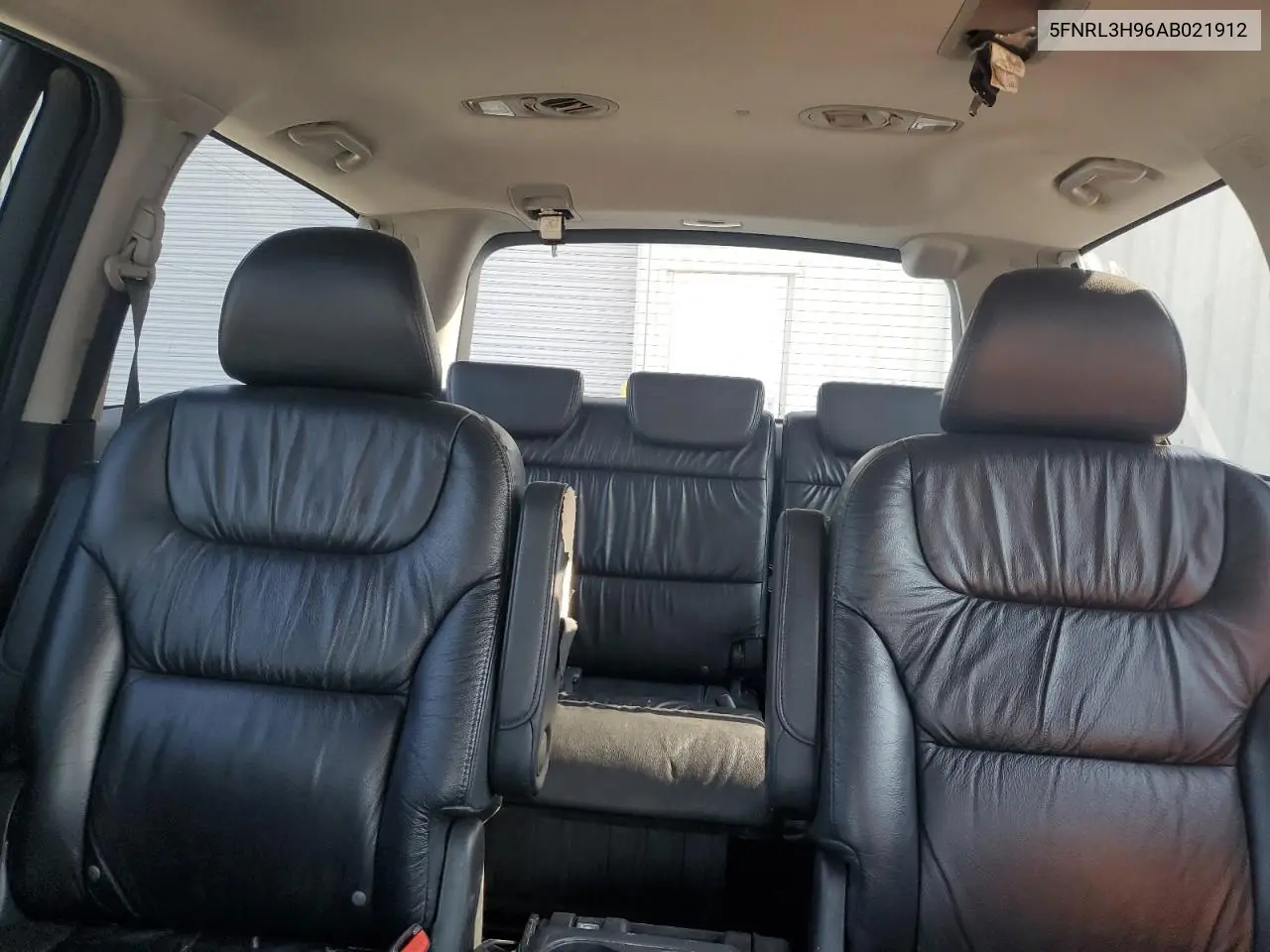 2010 Honda Odyssey Touring VIN: 5FNRL3H96AB021912 Lot: 62161545