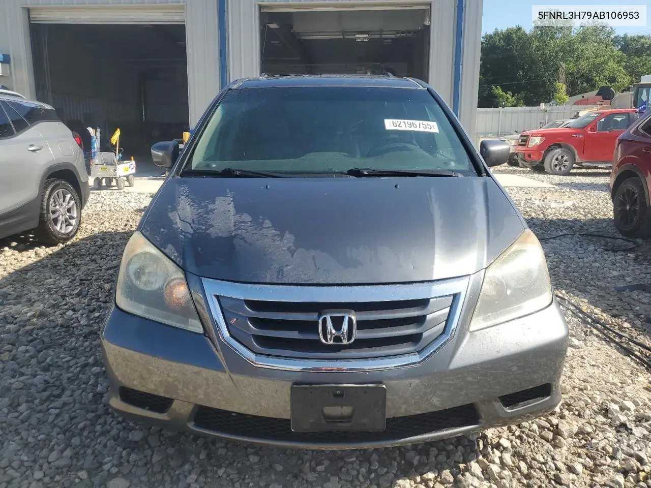 2010 Honda Odyssey Exl VIN: 5FNRL3H79AB106953 Lot: 62196755