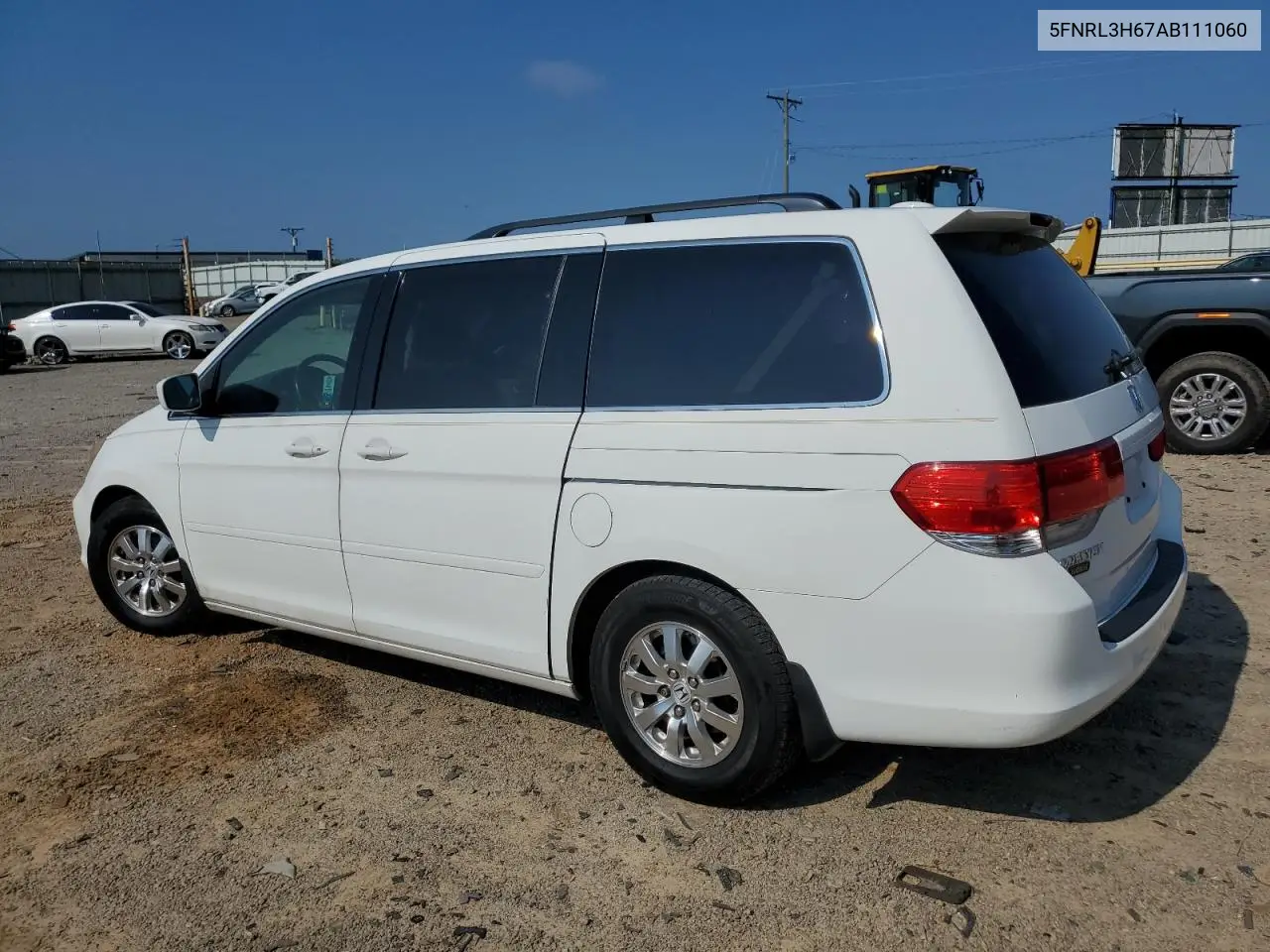 2010 Honda Odyssey Exl VIN: 5FNRL3H67AB111060 Lot: 62371845