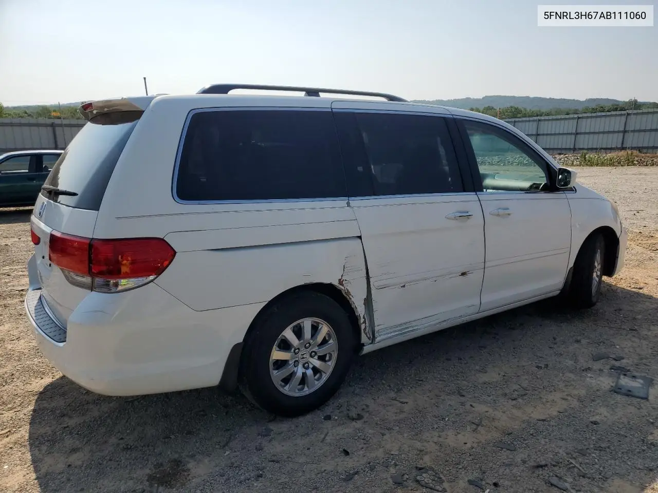 2010 Honda Odyssey Exl VIN: 5FNRL3H67AB111060 Lot: 62371845