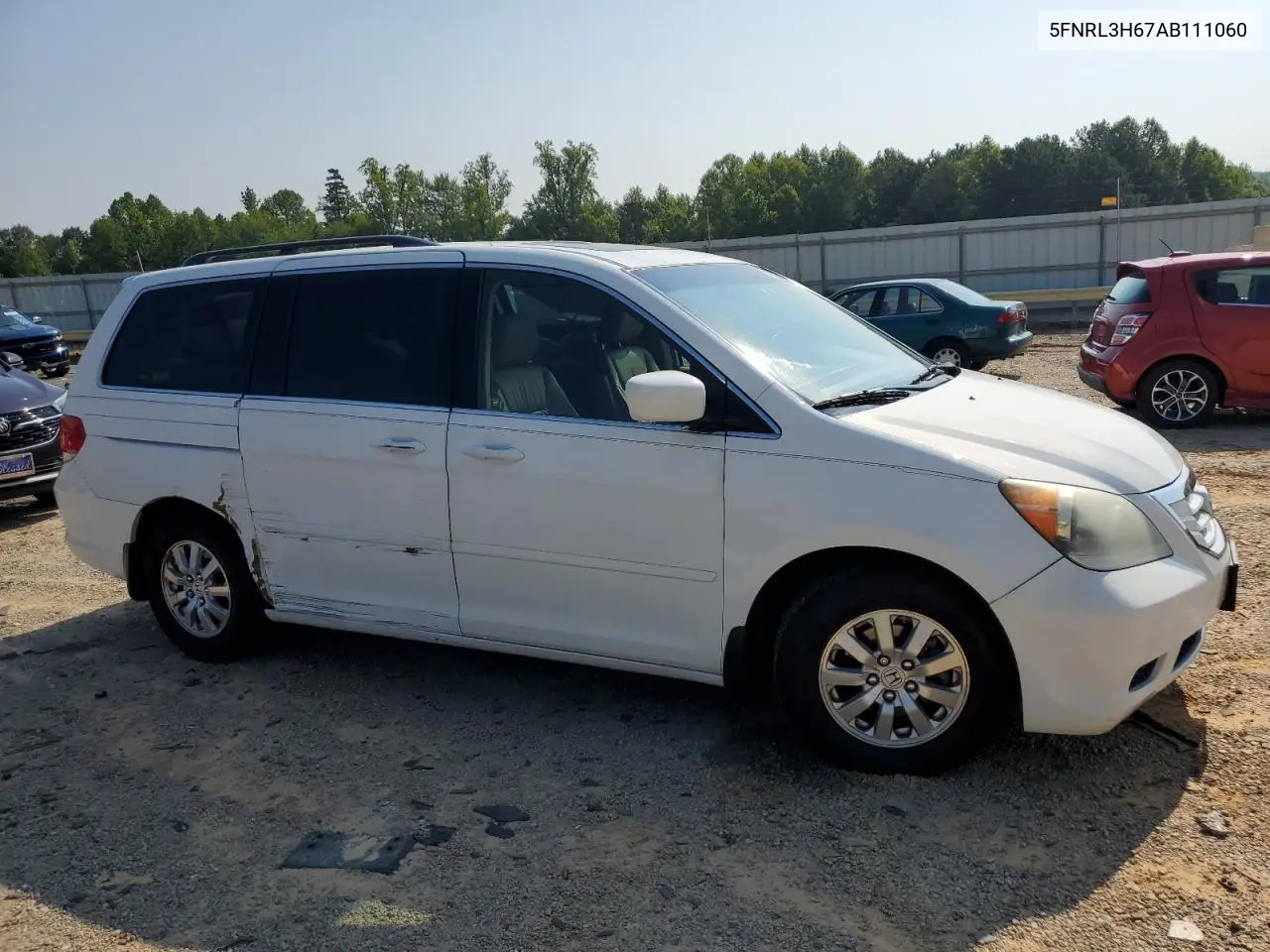 2010 Honda Odyssey Exl VIN: 5FNRL3H67AB111060 Lot: 62371845