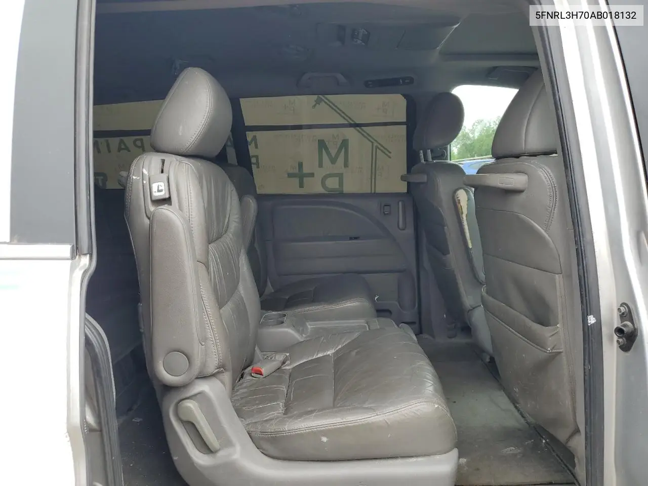 2010 Honda Odyssey Exl VIN: 5FNRL3H70AB018132 Lot: 62444885