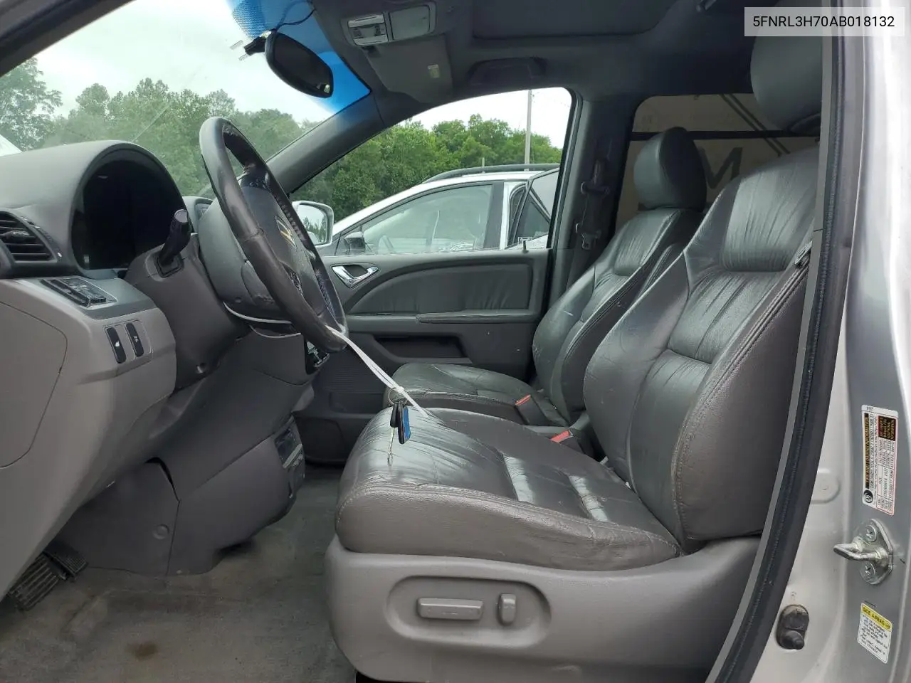 2010 Honda Odyssey Exl VIN: 5FNRL3H70AB018132 Lot: 62444885