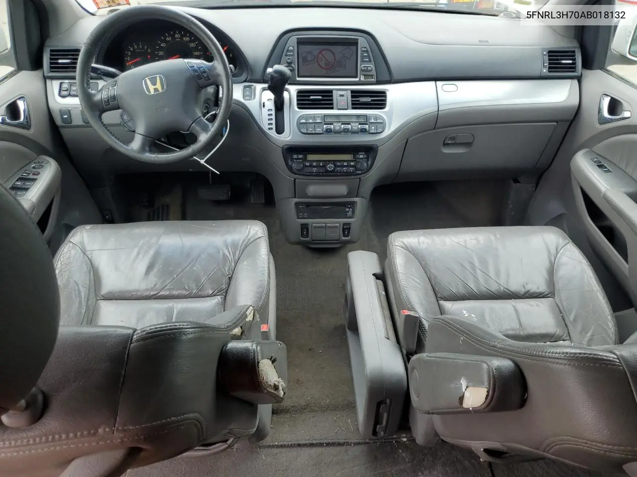 2010 Honda Odyssey Exl VIN: 5FNRL3H70AB018132 Lot: 62444885