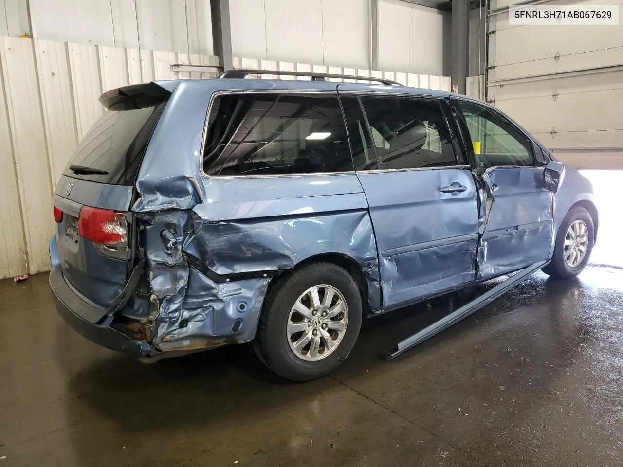 2010 Honda Odyssey Exl VIN: 5FNRL3H71AB067629 Lot: 62526265