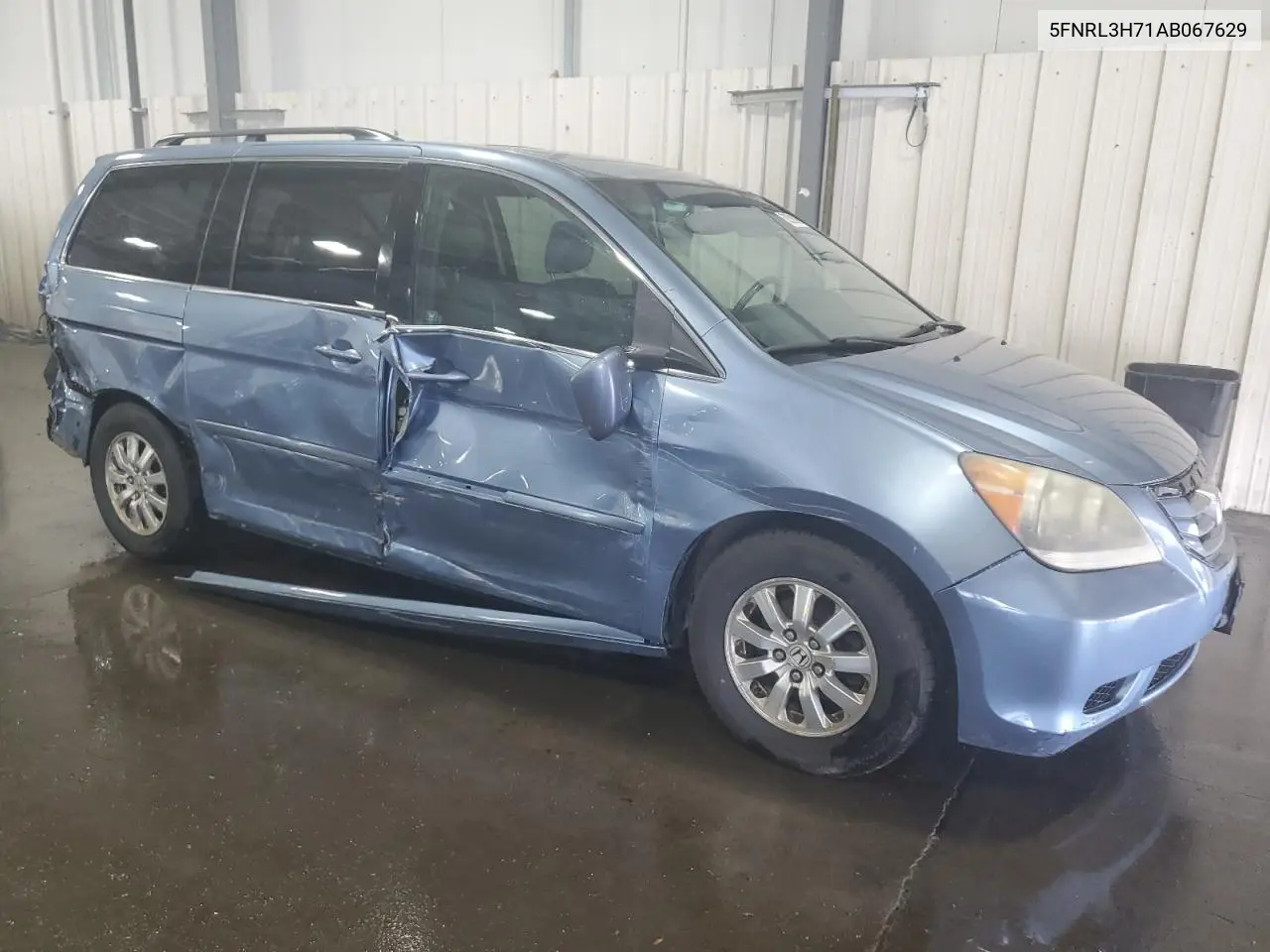 2010 Honda Odyssey Exl VIN: 5FNRL3H71AB067629 Lot: 62526265