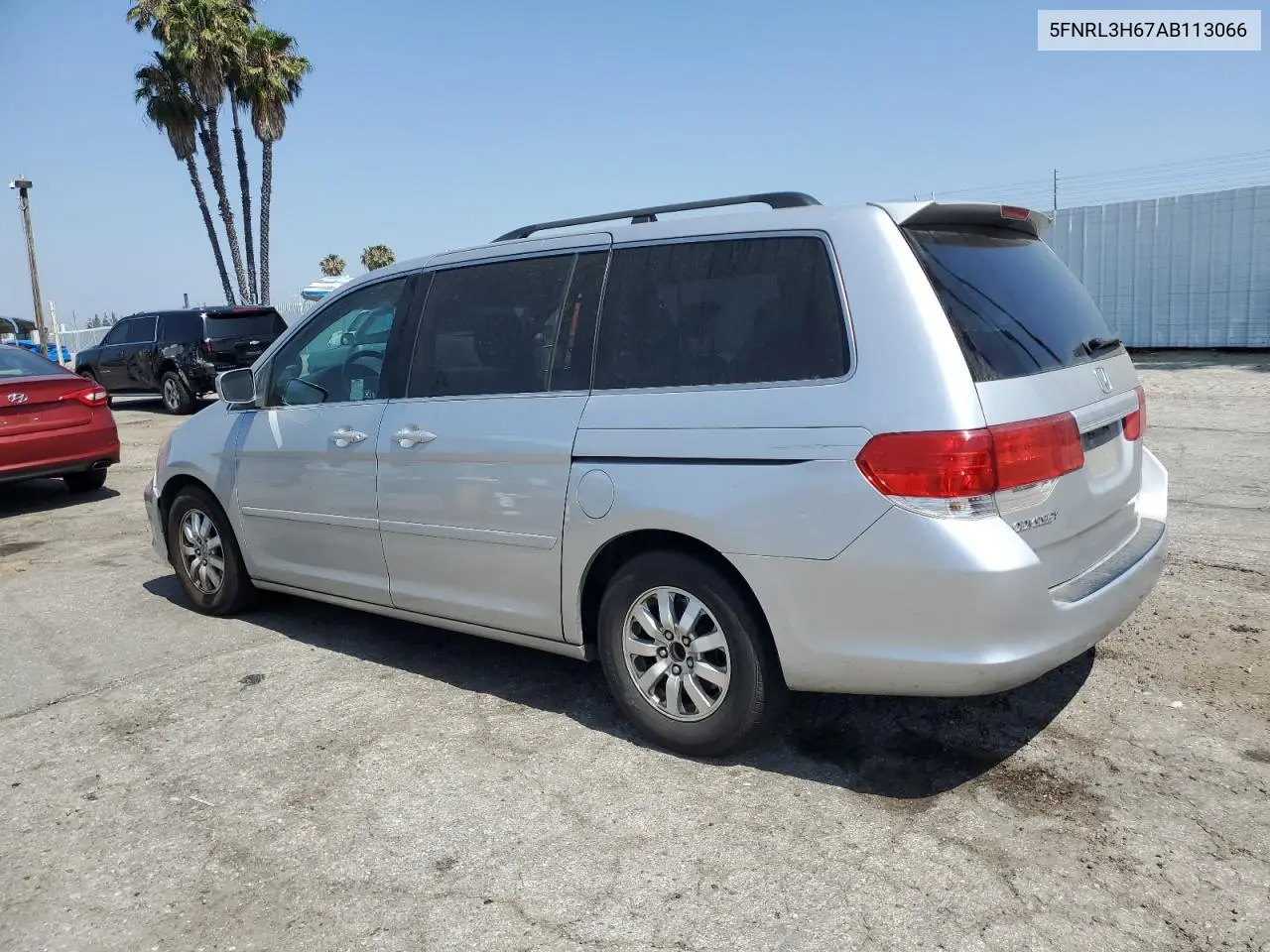 2010 Honda Odyssey Exl VIN: 5FNRL3H67AB113066 Lot: 62611675