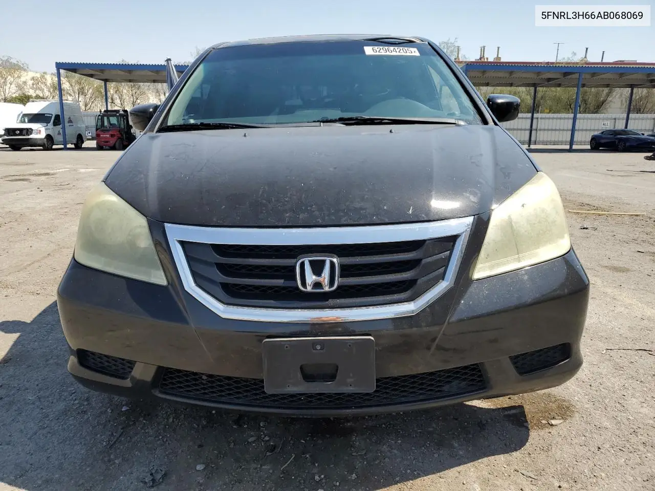2010 Honda Odyssey Exl VIN: 5FNRL3H66AB068069 Lot: 62964205