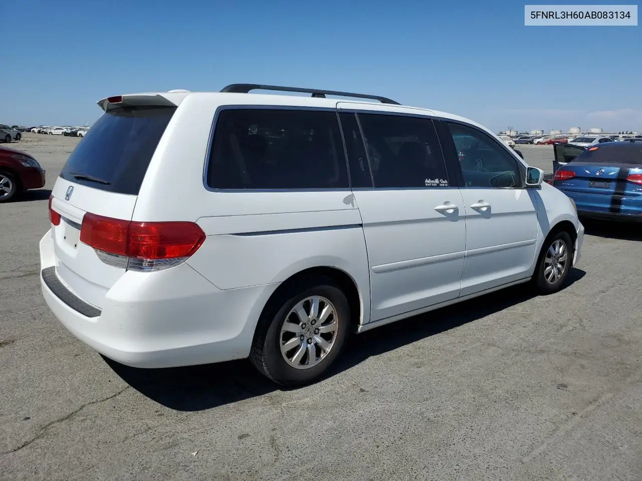 2010 Honda Odyssey Exl VIN: 5FNRL3H60AB083134 Lot: 63120305