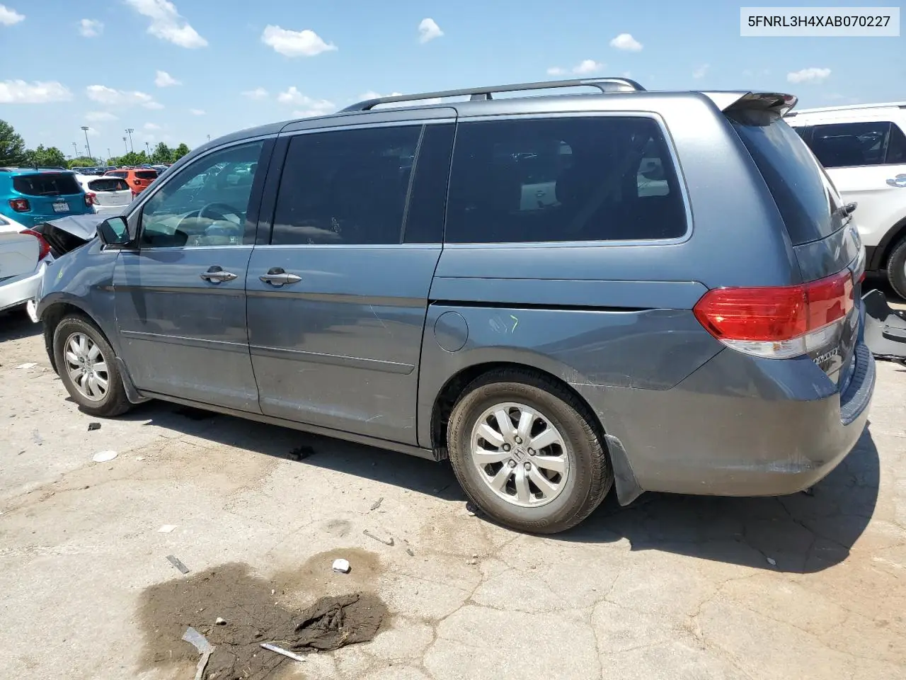 2010 Honda Odyssey Ex VIN: 5FNRL3H4XAB070227 Lot: 63261385