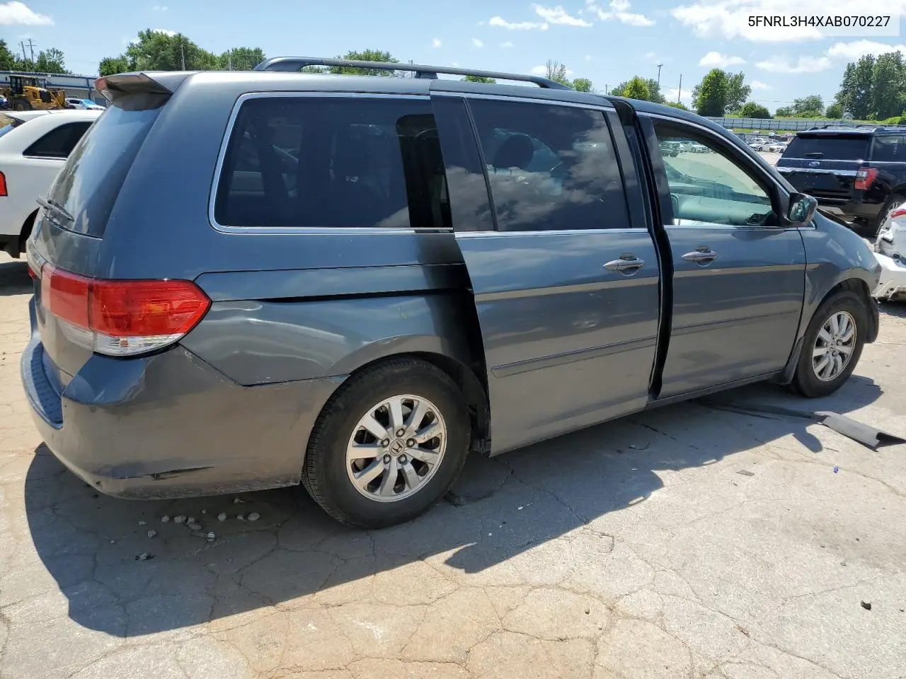 2010 Honda Odyssey Ex VIN: 5FNRL3H4XAB070227 Lot: 63261385