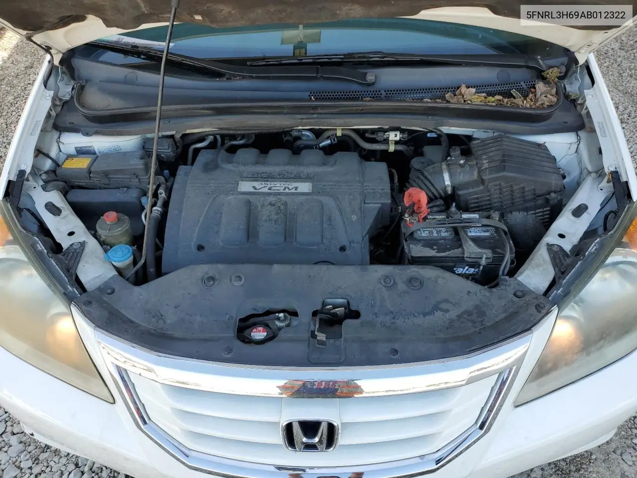2010 Honda Odyssey Exl VIN: 5FNRL3H69AB012322 Lot: 63457585