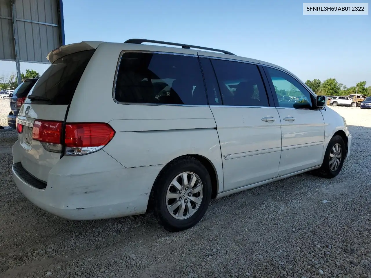 2010 Honda Odyssey Exl VIN: 5FNRL3H69AB012322 Lot: 63457585