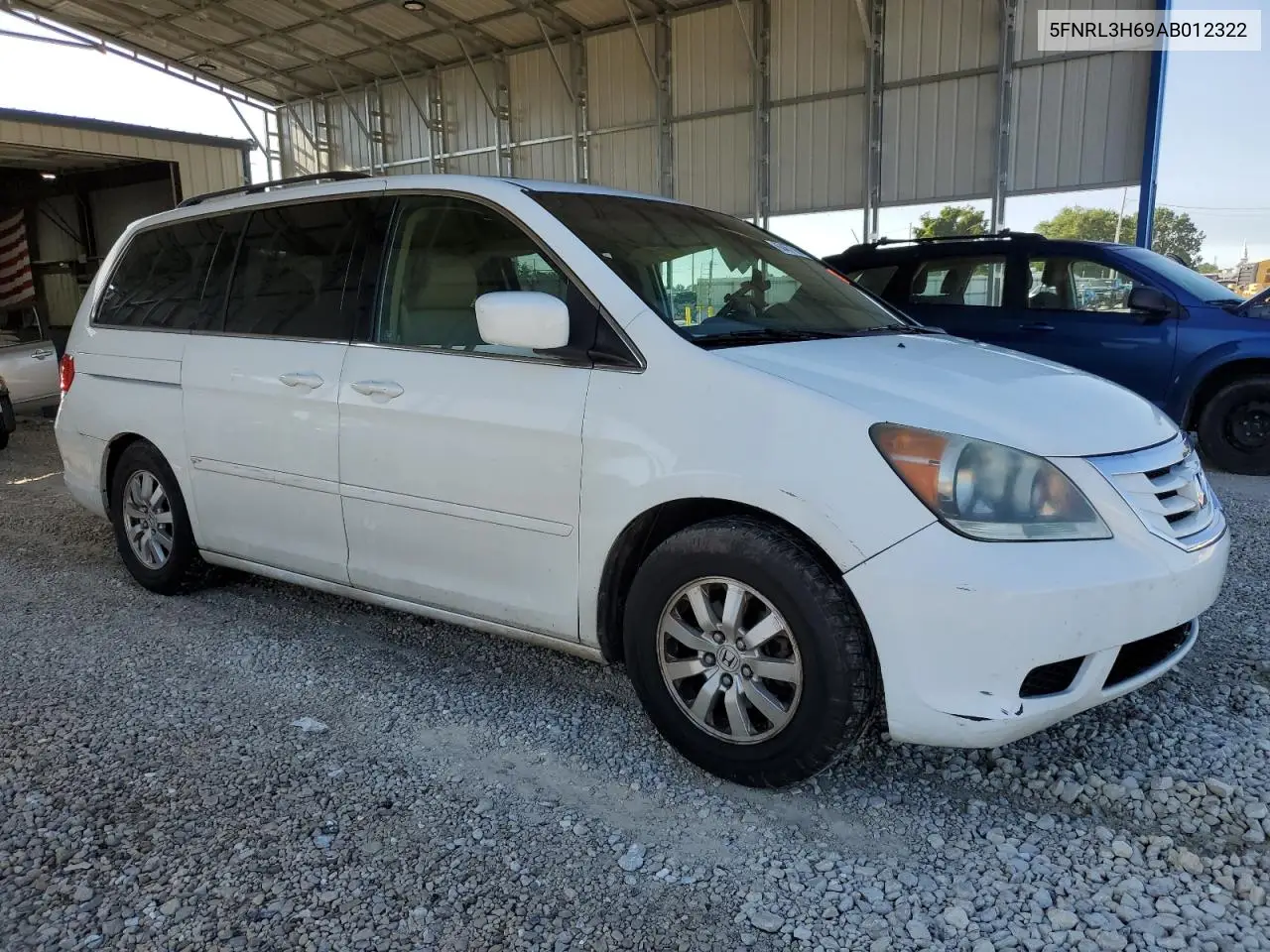 2010 Honda Odyssey Exl VIN: 5FNRL3H69AB012322 Lot: 63457585