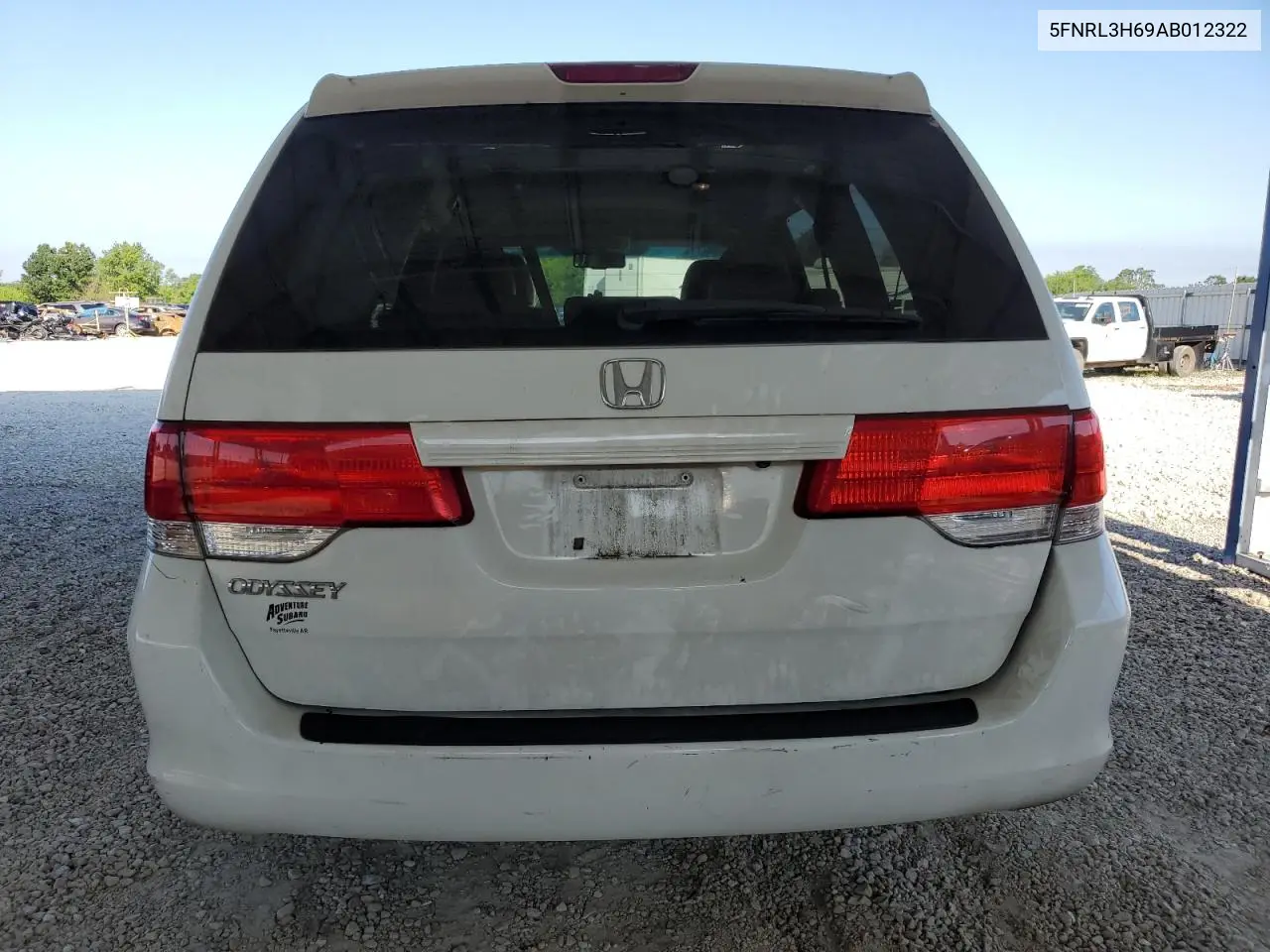 2010 Honda Odyssey Exl VIN: 5FNRL3H69AB012322 Lot: 63457585