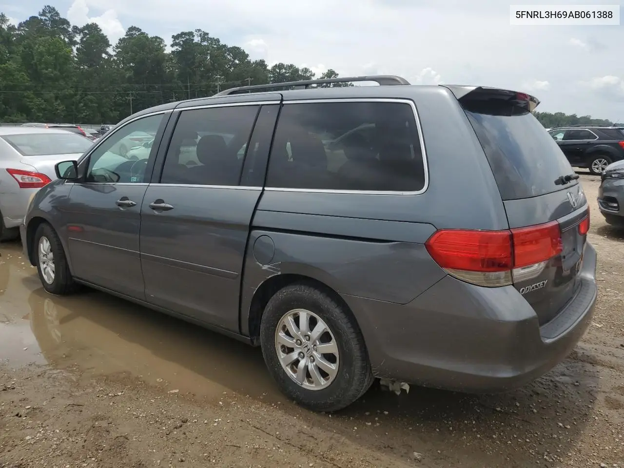 2010 Honda Odyssey Exl VIN: 5FNRL3H69AB061388 Lot: 63563165