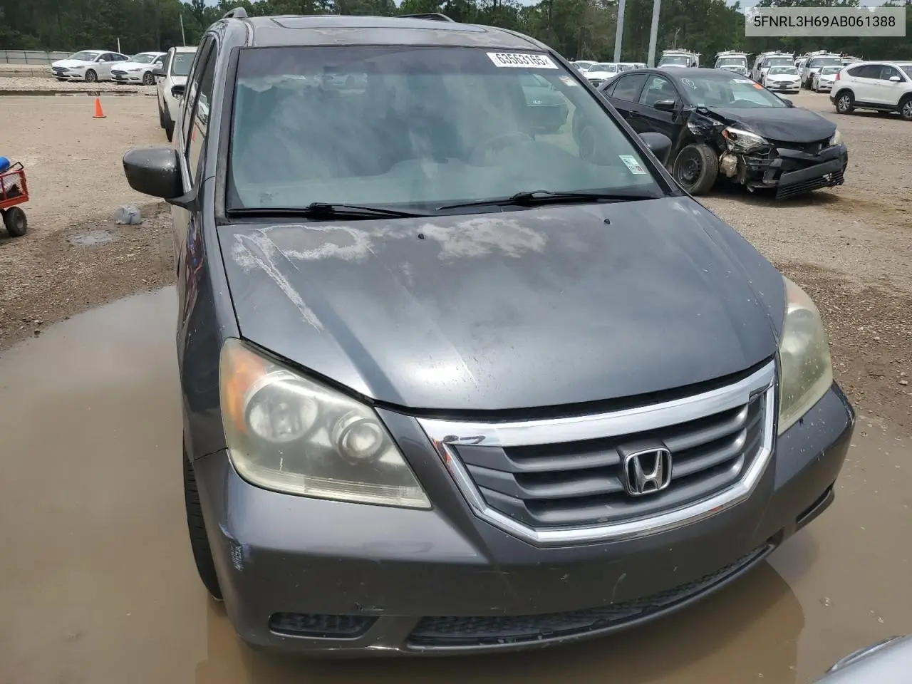 2010 Honda Odyssey Exl VIN: 5FNRL3H69AB061388 Lot: 63563165