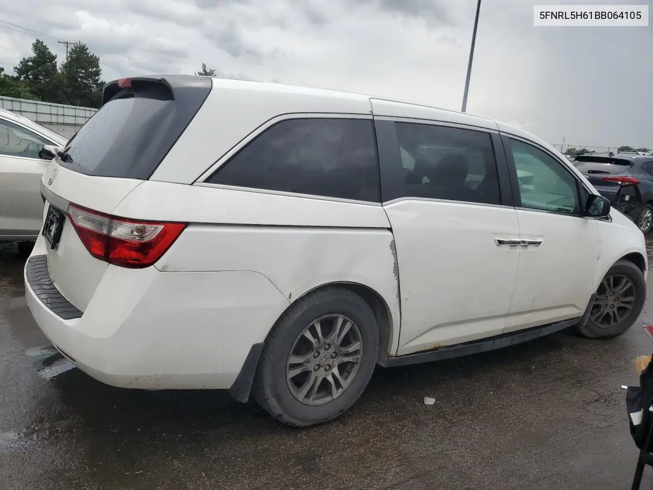 2011 Honda Odyssey Exl VIN: 5FNRL5H61BB064105 Lot: 56248935