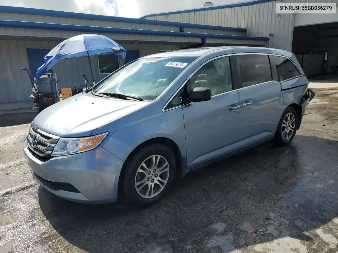 2011 Honda Odyssey Exl VIN: 5FNRL5H65BB056279 Lot: 56479675