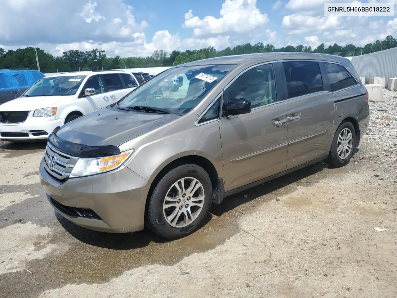 2011 Honda Odyssey Exl VIN: 5FNRL5H66BB018222 Lot: 56714175