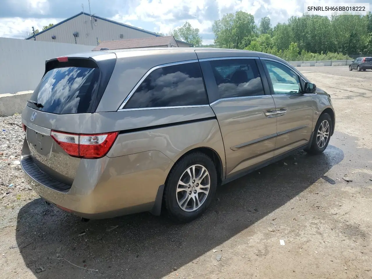 2011 Honda Odyssey Exl VIN: 5FNRL5H66BB018222 Lot: 56714175