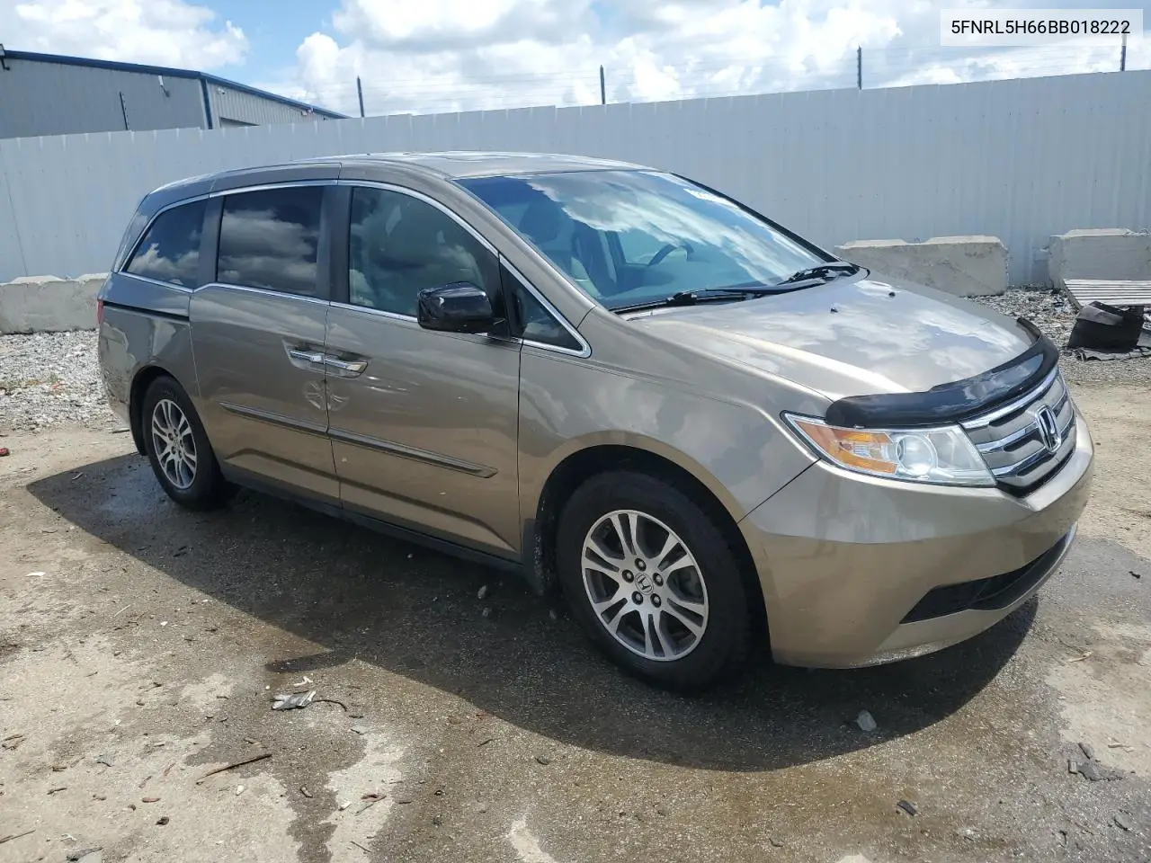 2011 Honda Odyssey Exl VIN: 5FNRL5H66BB018222 Lot: 56714175