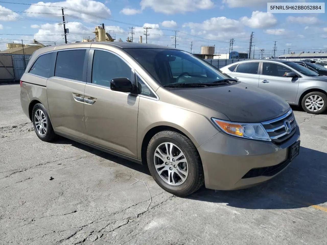 2011 Honda Odyssey Exl VIN: 5FNRL5H62BB052884 Lot: 56769595