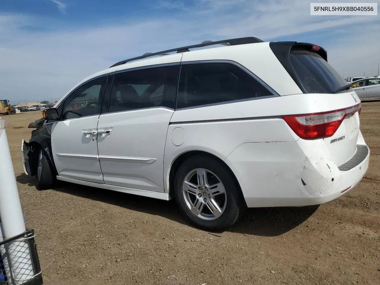 2011 Honda Odyssey Touring VIN: 5FNRL5H9XBB040556 Lot: 56934805
