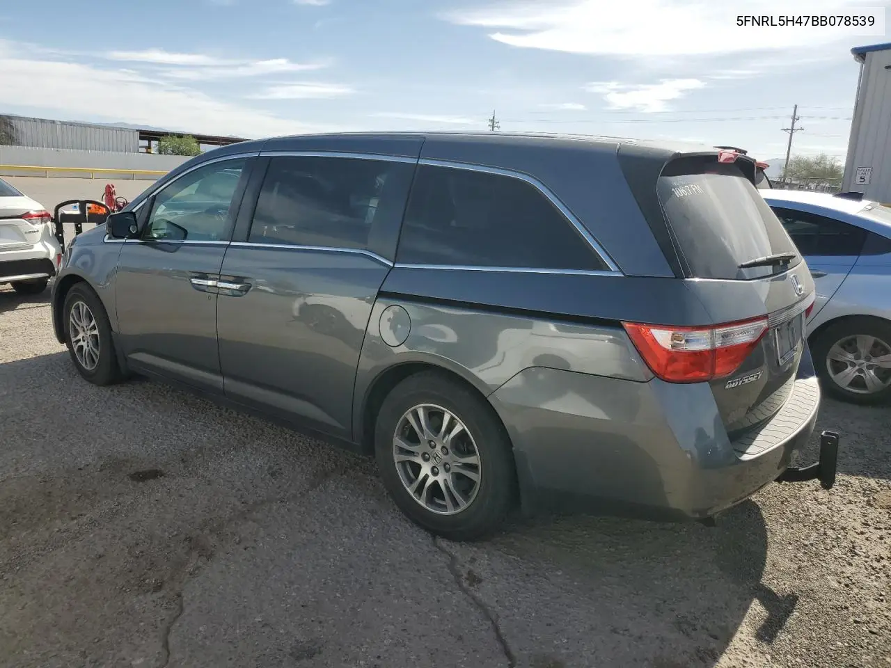 2011 Honda Odyssey Ex VIN: 5FNRL5H47BB078539 Lot: 56957125