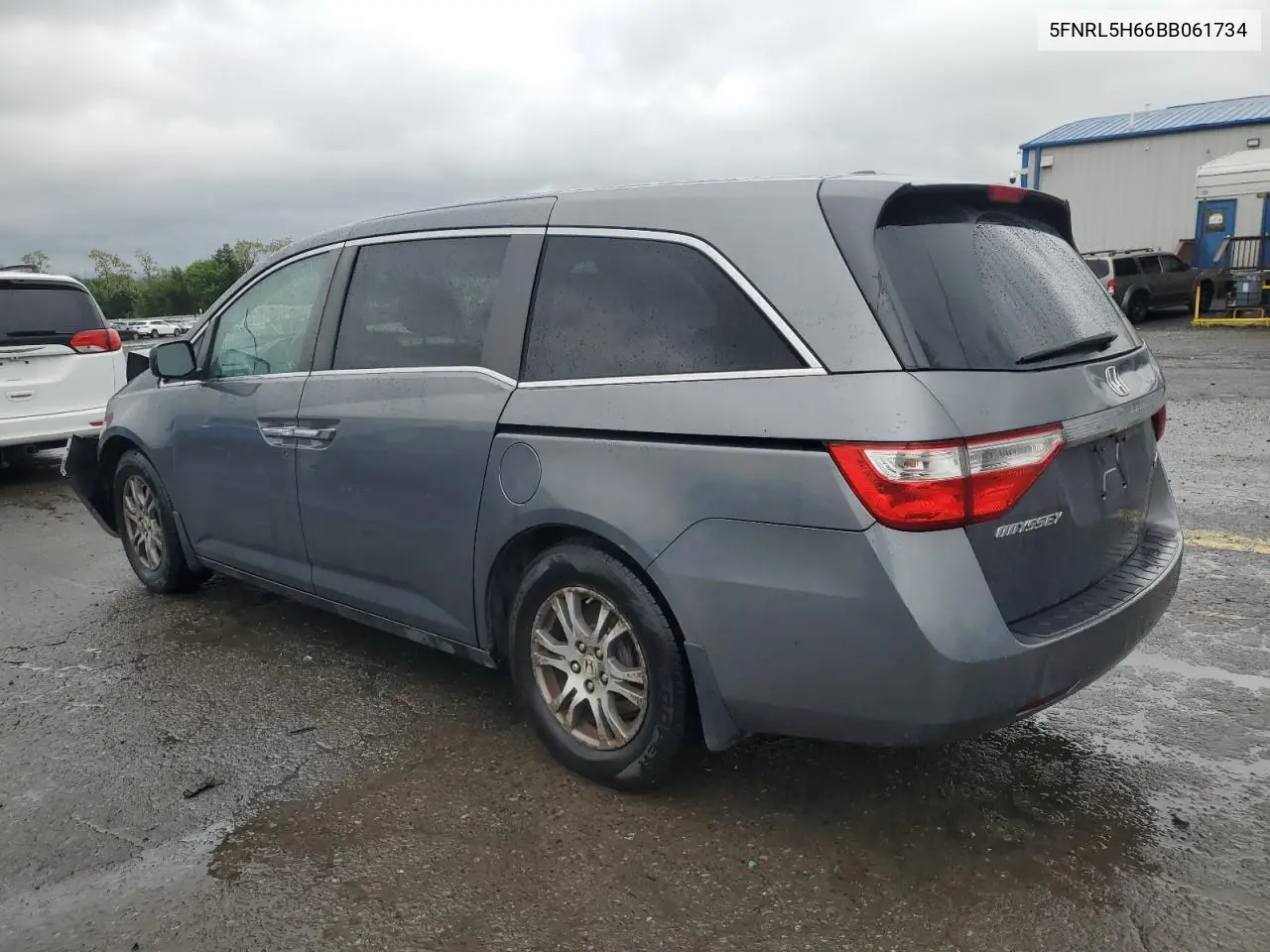 2011 Honda Odyssey Exl VIN: 5FNRL5H66BB061734 Lot: 57088625