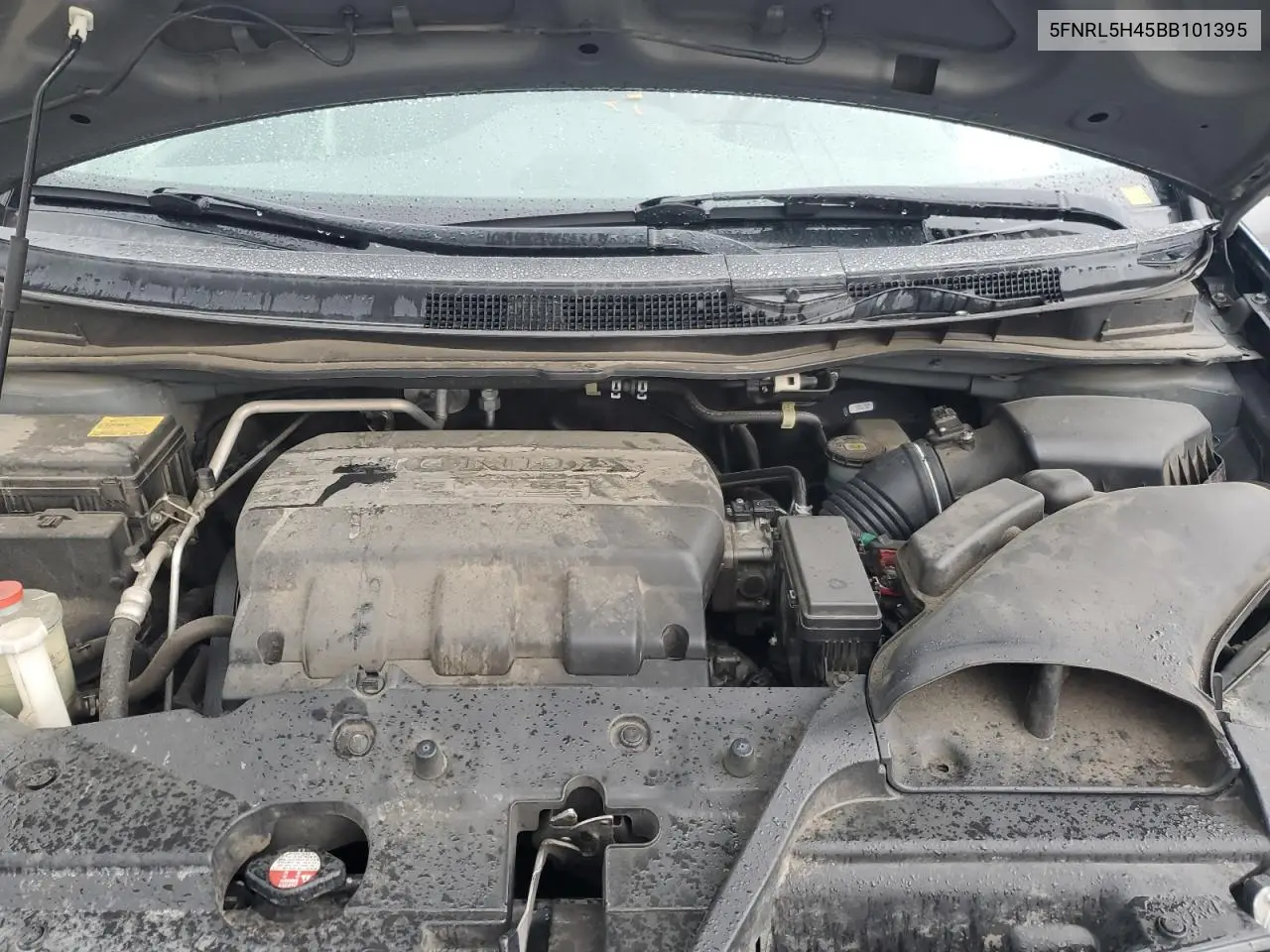 2011 Honda Odyssey Ex VIN: 5FNRL5H45BB101395 Lot: 59541575