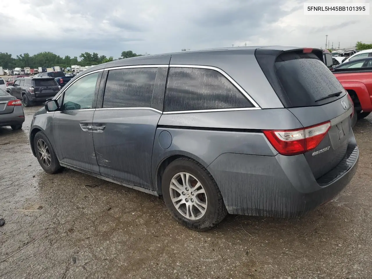 2011 Honda Odyssey Ex VIN: 5FNRL5H45BB101395 Lot: 59541575