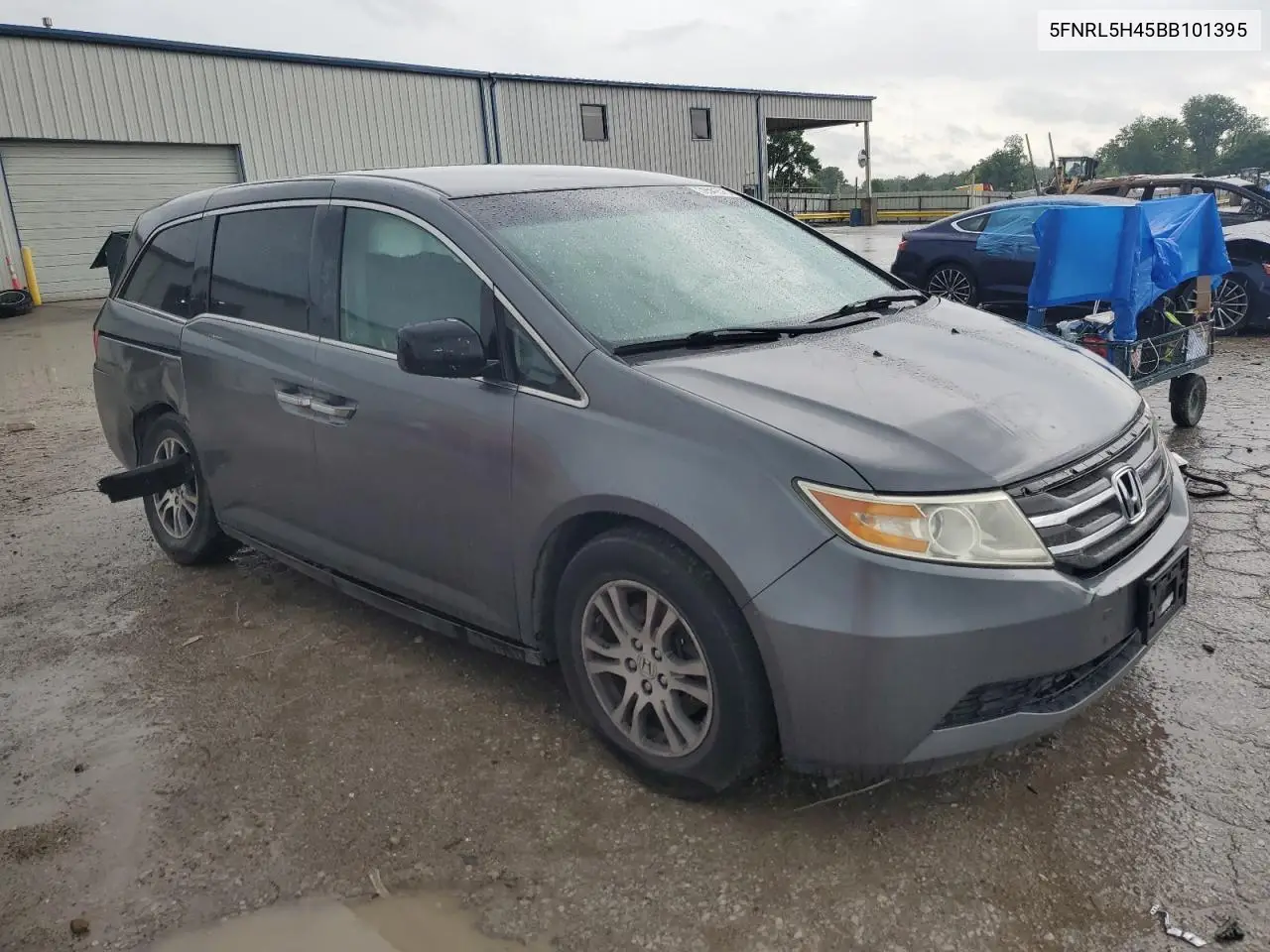 2011 Honda Odyssey Ex VIN: 5FNRL5H45BB101395 Lot: 59541575