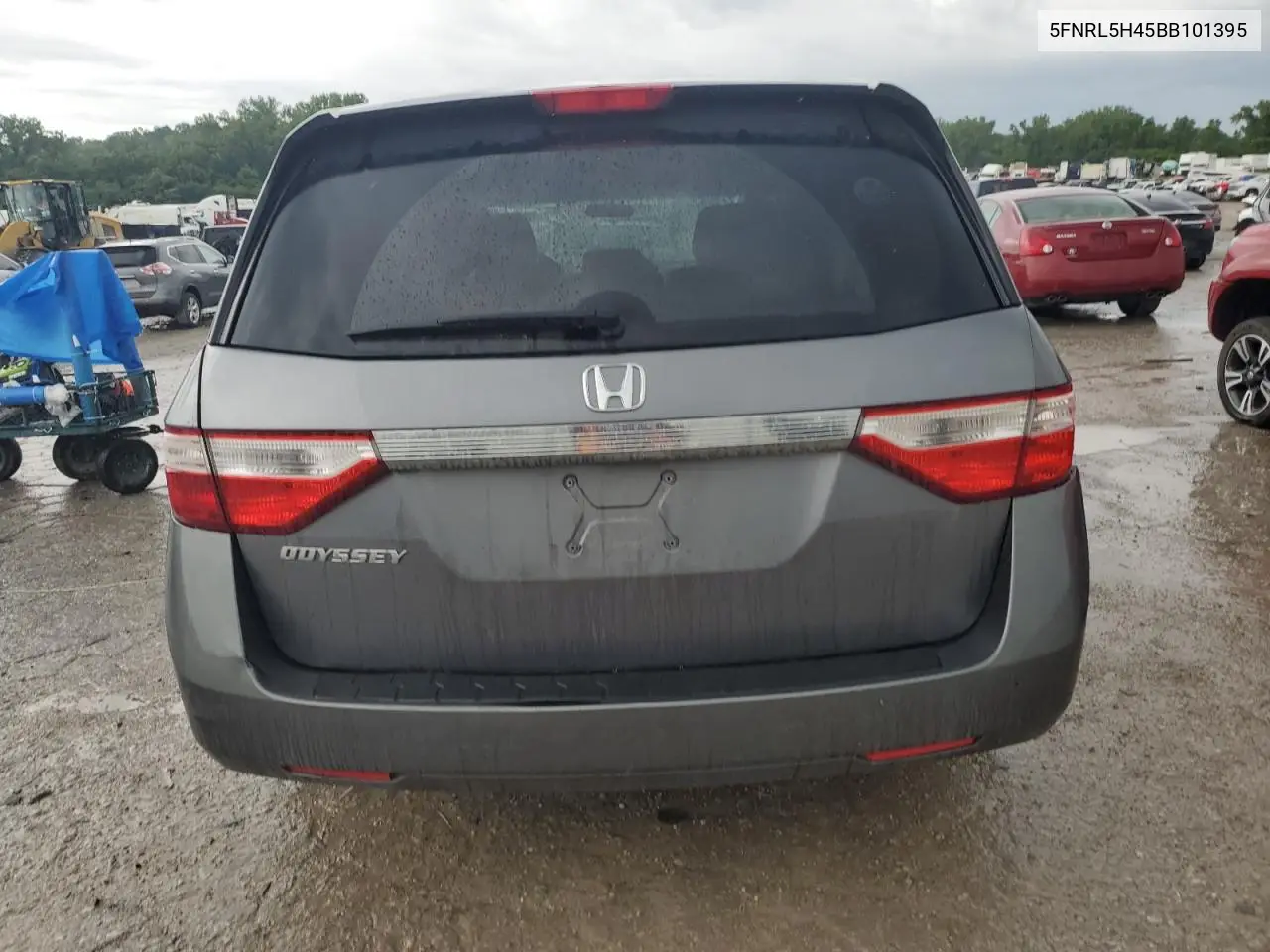 2011 Honda Odyssey Ex VIN: 5FNRL5H45BB101395 Lot: 59541575