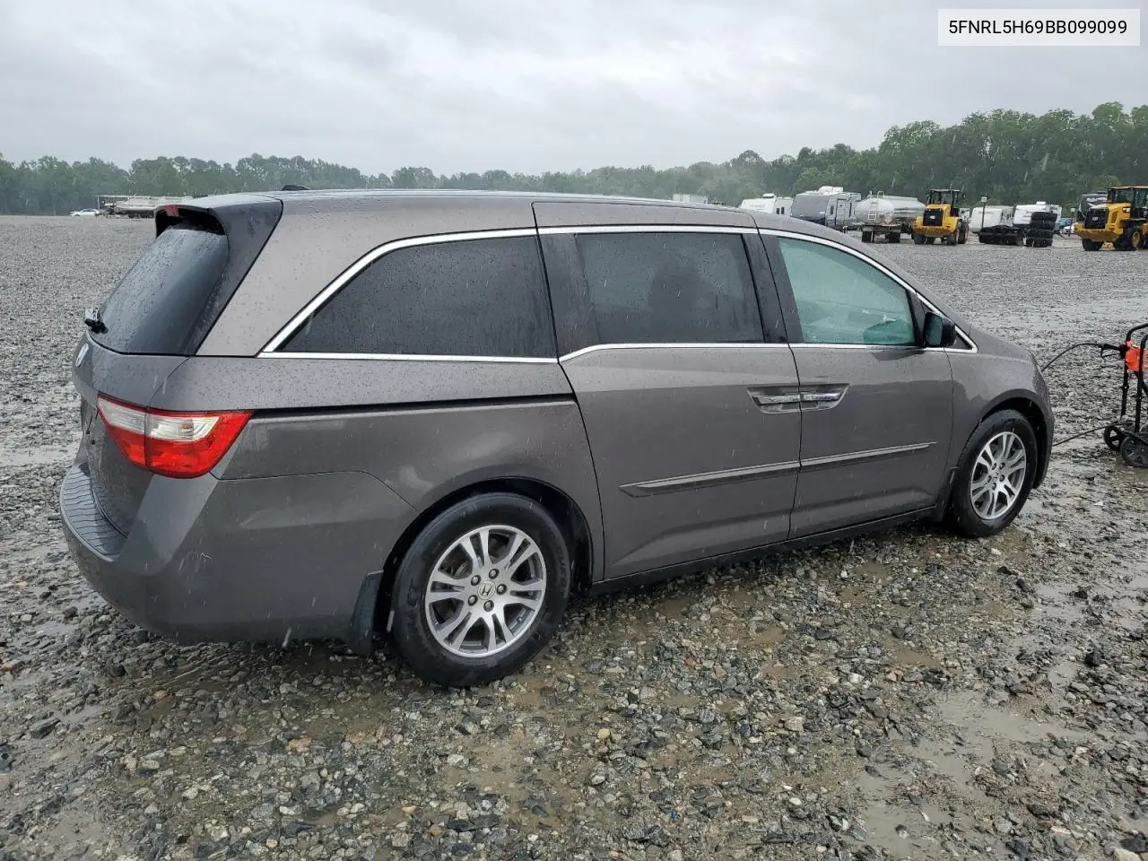 2011 Honda Odyssey Exl VIN: 5FNRL5H69BB099099 Lot: 59696955