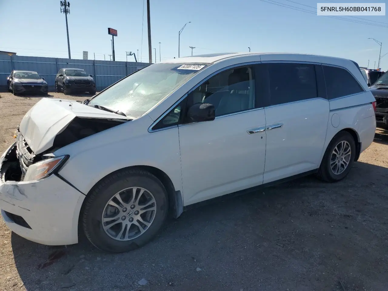 2011 Honda Odyssey Exl VIN: 5FNRL5H60BB041768 Lot: 62087125