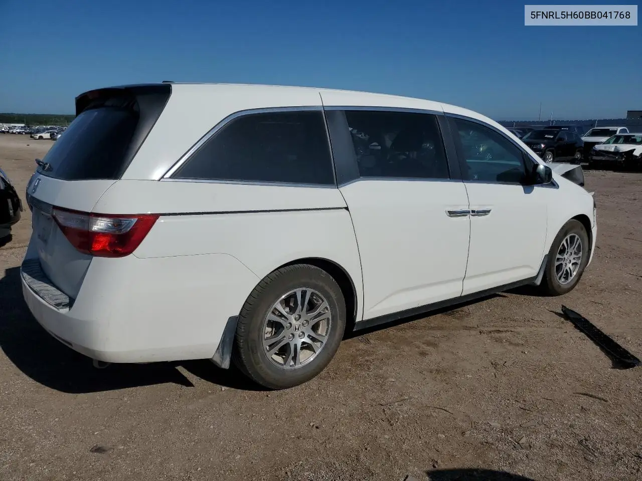 2011 Honda Odyssey Exl VIN: 5FNRL5H60BB041768 Lot: 62087125