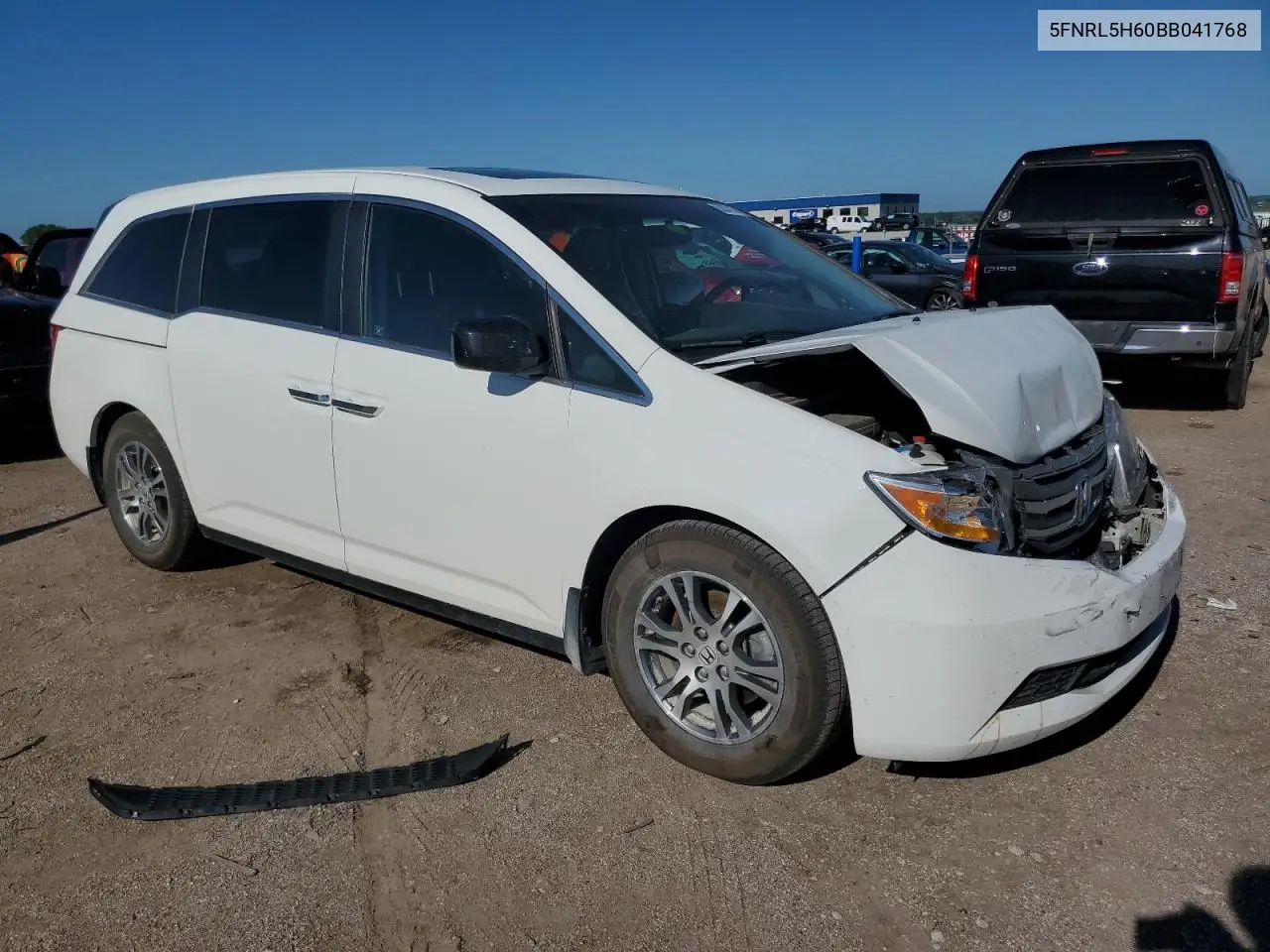 2011 Honda Odyssey Exl VIN: 5FNRL5H60BB041768 Lot: 62087125